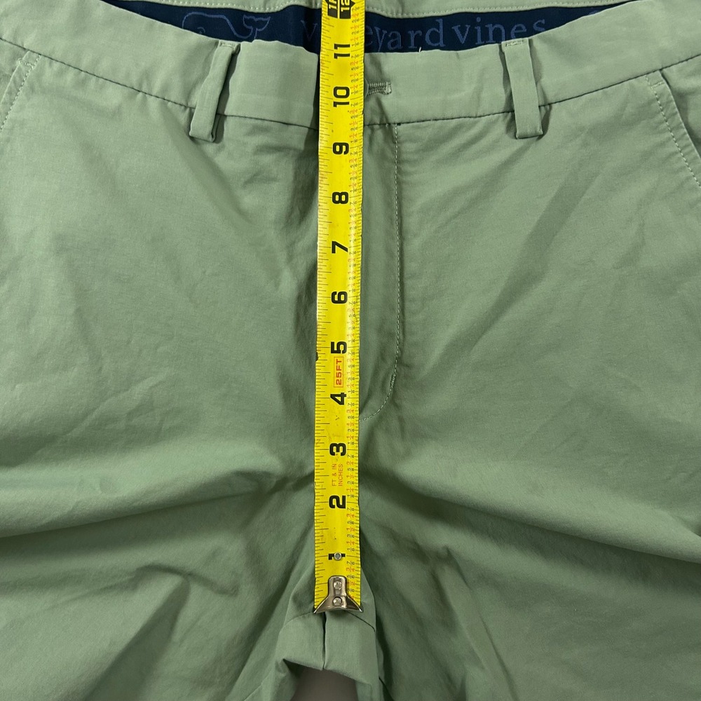 Vineyard Vines Performance Shorts Men 32 Green Grey Stretch Golf Chino Lot of 2 - Picture 6 of 16